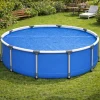 Pool Solarplane Rund für Framepool Stahlrahmenpool 300 cm Abdeckung ^ Happy People Outlet