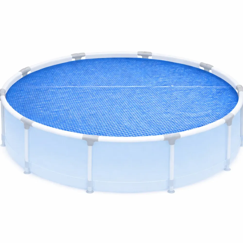 Pool Solarplane Rund für Framepool Stahlrahmenpool 300 cm Abdeckung ^ Happy People Outlet