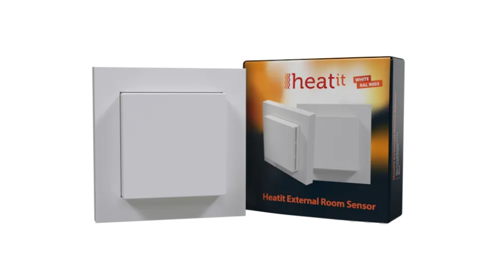 Heatit External Room Sensor (Weiß RAL 9003) Sale