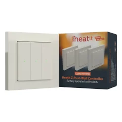 Heatit Z-Push Wall Controller Z-Wave 700er Serie Outlet