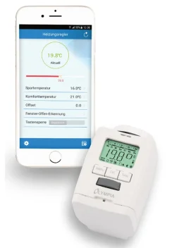 Olympia Heizkörperthermostat Smart Home System mit Gateway und App Starterset Clearance