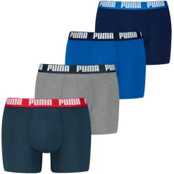 PUMA Herren Boxerhort Blau/Grau Discount
