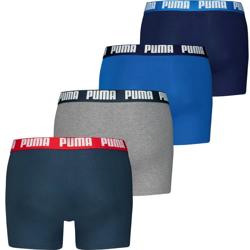 PUMA Herren Boxerhort Blau/Grau Discount