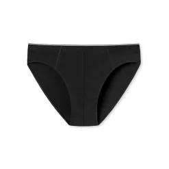 Schiesser Herren Slip Schwarz Best