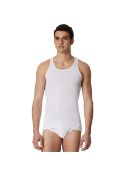 Schiesser Herren Unterhed Weiß Hot