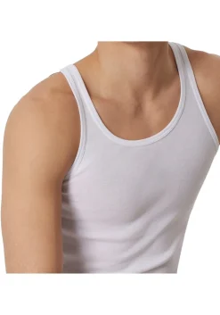 Schiesser Herren Unterhed Weiß Hot