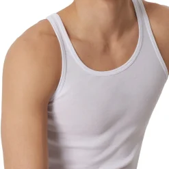 Schiesser Herren Unterhed Weiß Hot