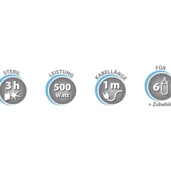 Hartig + Helling H+H BS 29 Babyflaschen-Sterilisator für 6 Flaschen Discount