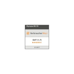 Hartig + Helling H+H IPX4 BS 55 G Quarz-Heizstrahler mit drei Heizstäben, 2000 W Discount
