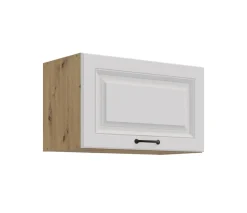 Küchen-Preisbombe Hängeschrank 60 cm Stilo Weiss + Eiche Artisan Küchenzeile Küchenblock Küche Clearance