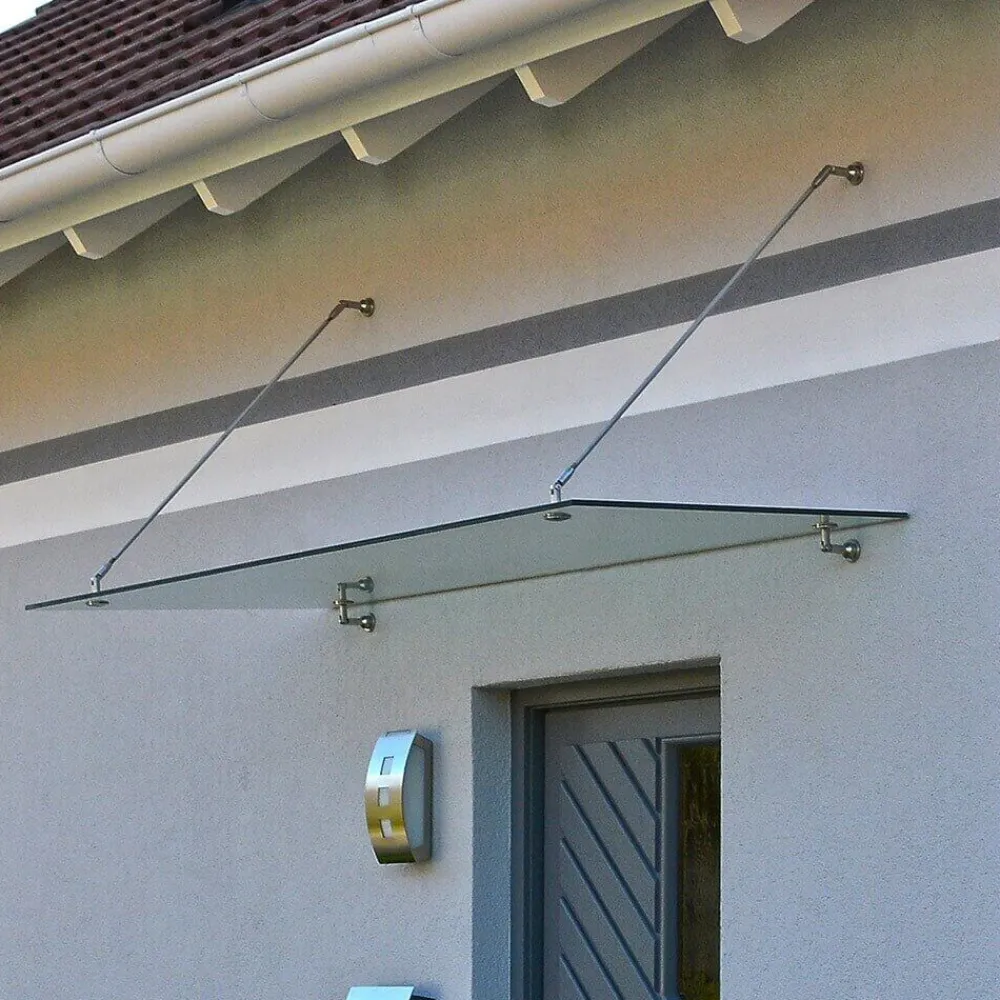 Glasvordach RENMA - 150 x 90 cm ^ Home Deluxe Online