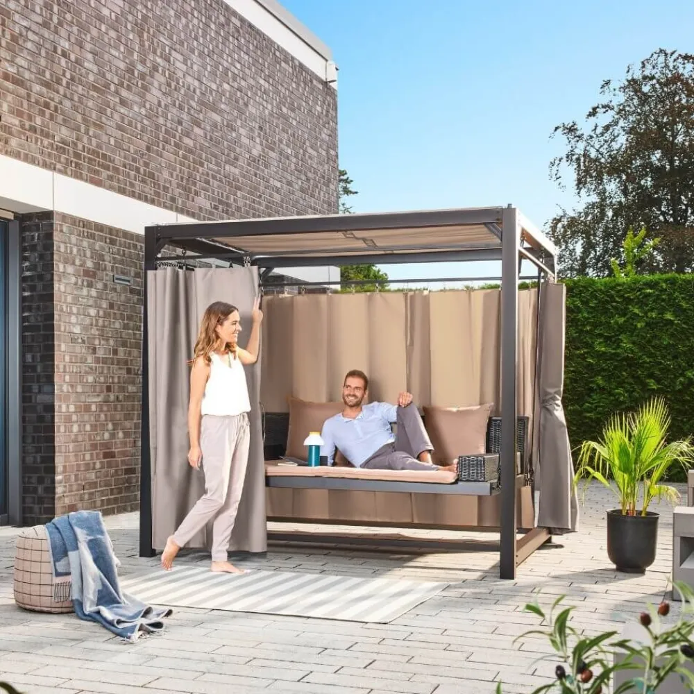 Home Deluxe Pavillon Gartenliege PROVENCE Outlet