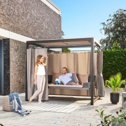 Home Deluxe Pavillon Gartenliege PROVENCE Outlet