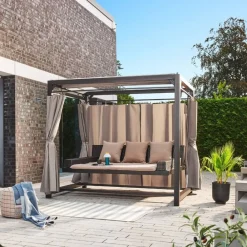 Home Deluxe Pavillon Gartenliege PROVENCE Outlet