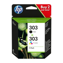 hp 303 Combo-Pack (2) BLK+COL Druckerpatrone (Produkt aktuell ausverkauft) Hot