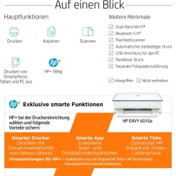 hp Envy 6010e All-in-One-Drucker Multifunktionsdrucker Discount