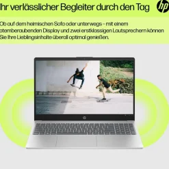 15-fd0730ng, Silber, 15,6 Zoll, Full HD, IPS, Intel Core i5-1334U, 16GB, 1 TB M.2 SSD, Intel Iris Xe ^ hp Hot