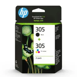 hp 305 Schwarz und Farbe 2er-Pack Original Druckerpatronen 2FARBIG Hot