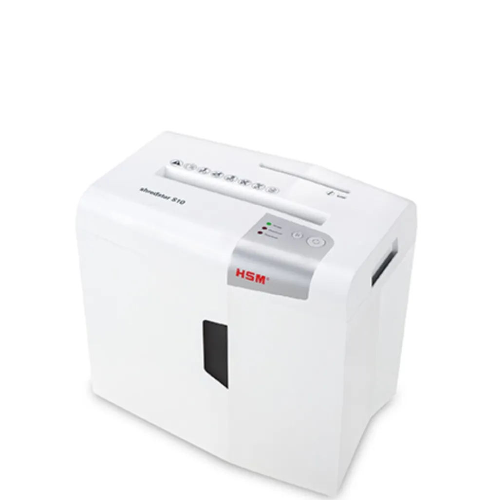 HSM shredstar S10 Aktenvernichter - weiß Discount