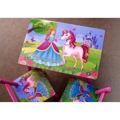 HTI-Line Kindertischgruppe Einhorn