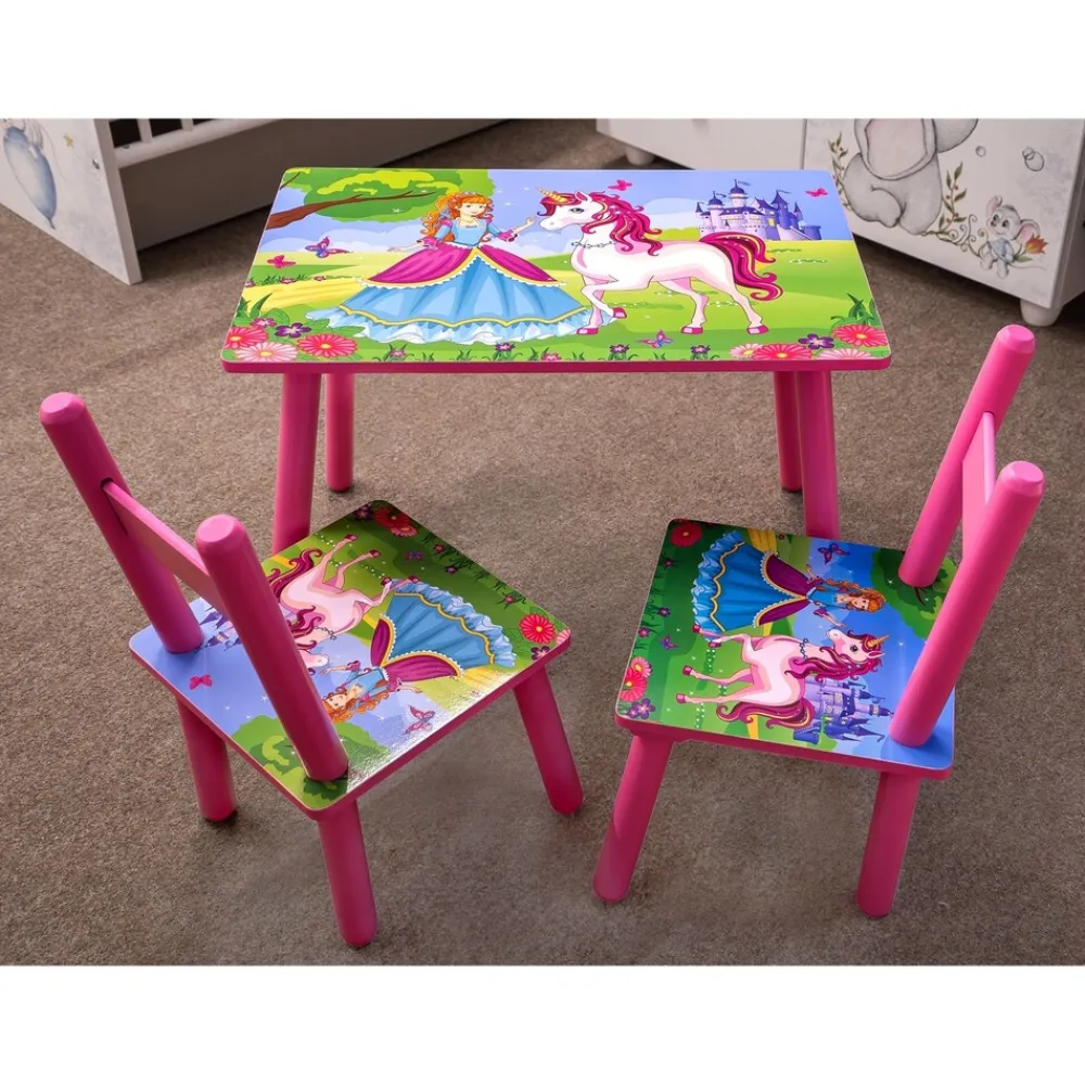 HTI-Line Kindertischgruppe Einhorn