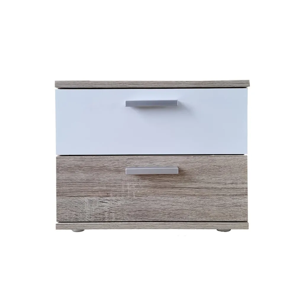 HTI-Line Nachtschrank Nina mit zwei Schubladen Best