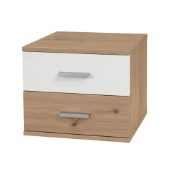 HTI-Line Nachtschrank Nina mit zwei Schubladen Best