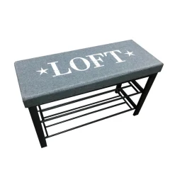 HTI-Line Schuhbank Mandy Loft Grau Best