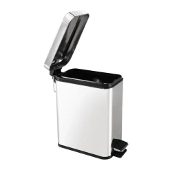 HTI-Living Abfalleimer 5 Liter Silber Modern Hot