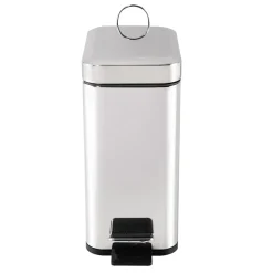 HTI-Living Abfalleimer 5 Liter Silber Modern Hot