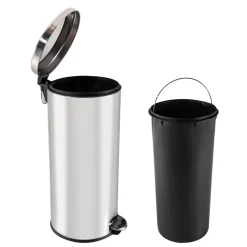 Abfalleimer 30 Liter Edelstahl Jannik ^ HTI-Living