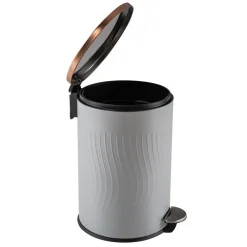 Abfalleimer 20 Liter Grau/Kupfer Jannik ^ HTI-Living New
