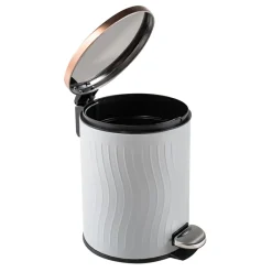 Abfalleimer 5 Liter Grau/Kupfer Jannik ^ HTI-Living Best