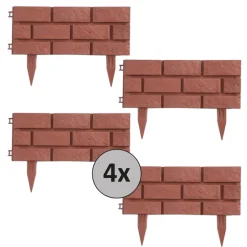 Beeteinfassung Steinmauer Terracotta Nessa ^ HTI-Living Discount