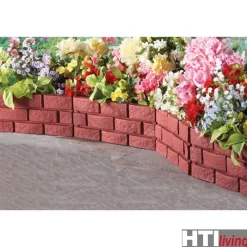 Beeteinfassung Steinmauer Terracotta Nessa ^ HTI-Living Discount