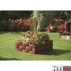 Beeteinfassung Steinmauer Terracotta Nessa ^ HTI-Living Discount
