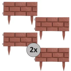 Beeteinfassung Steinmauer Terracotta Nessa ^ HTI-Living Discount