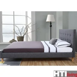 Bett 180 x 200 cm Linn ^ HTI-Living Clearance