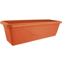 HTI-Living Blumenkasten mit Wasserspeicher 60 cm 4er Set Terracotta Sale