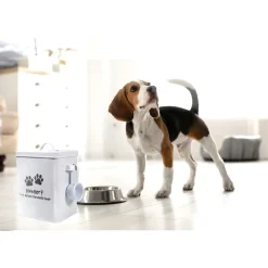 HTI-Living Futtertonne für Trockenfutter Retro Outlet