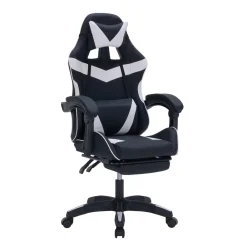 Gaming Stuhl Krit Eco Schwarz-Weiß ^ HTI-Living