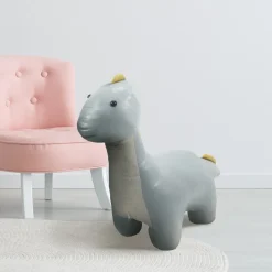 HTI-Living Hocker für Kinder Tiermotiv Dino Langhals Outlet