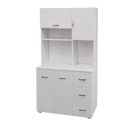 HTI-Living Küchenschrank Weiß Blanca Hot