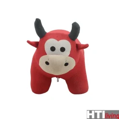 HTI-Living Kinderhocker Enrik Stier Hot