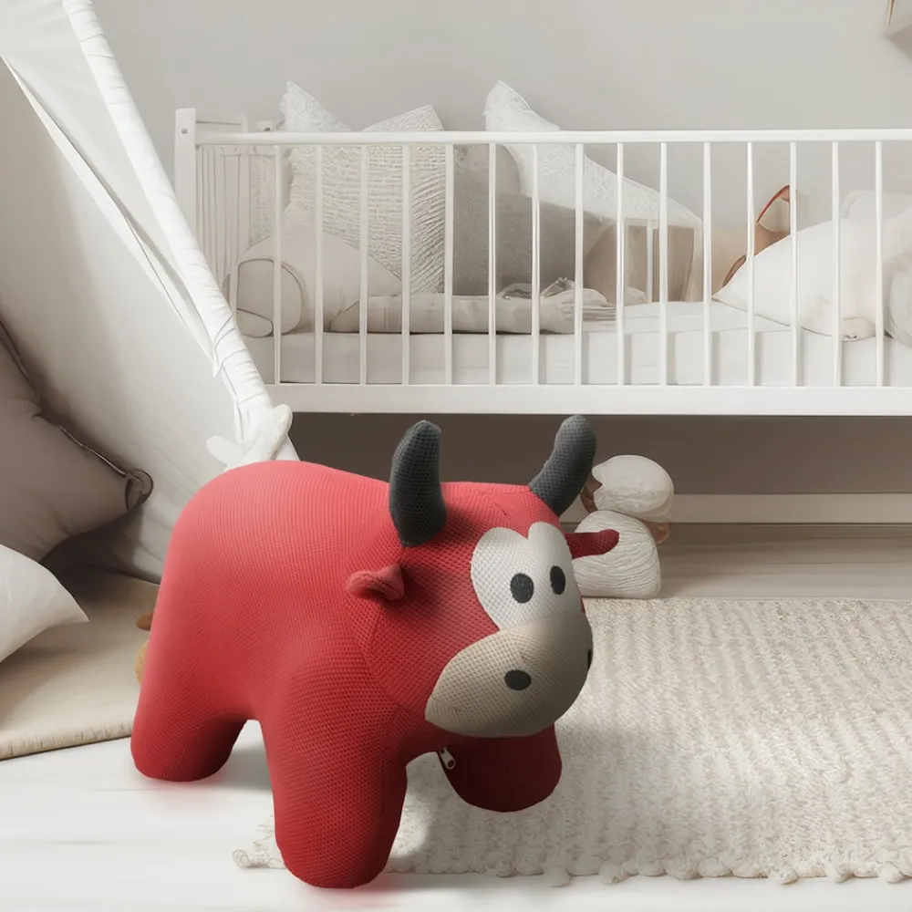 HTI-Living Kinderhocker Enrik Stier Hot