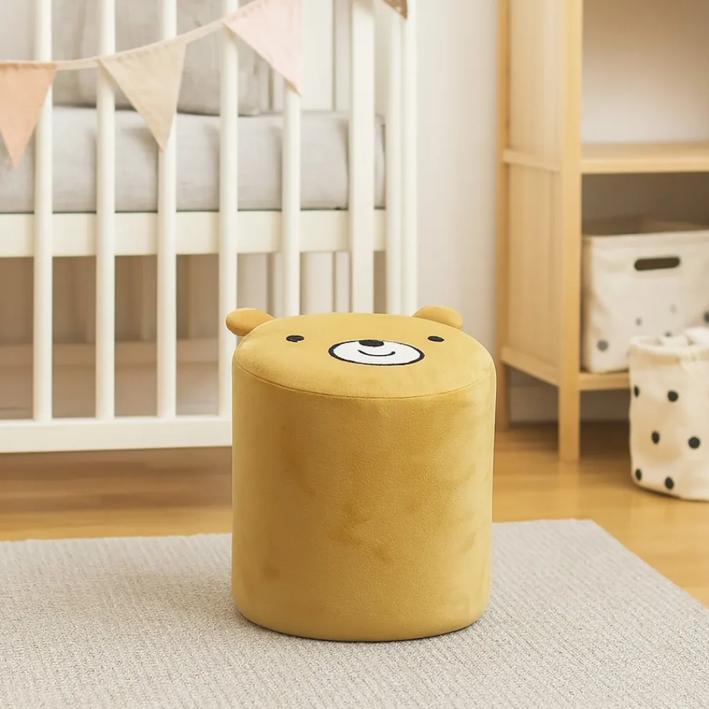 Kinderhocker Marcia Teddy Braun ^ HTI-Living Sale