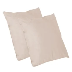 Kissen Nathalie Unifarben 2er-Set Beige ^ HTI-Living Clearance