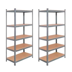 HTI-Living Mehrzweckregal Schwerlastregal 2er-Set