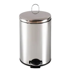 HTI-Living Mülleimer 12 Liter Silber Jannik Hot