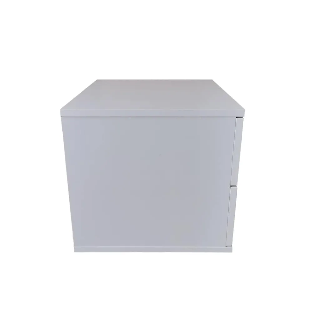 Nachtschrank 2er Set Weiß Nina ^ HTI-Living Online
